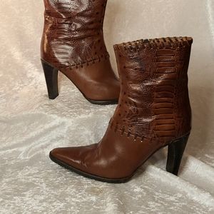 febo Women's Leather Boots Size 7.5